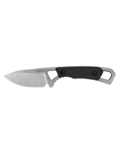 Cuchillo de bolsillo Kershaw Brace 5.08 cm hoja fija negro