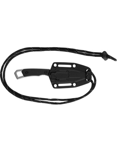 Cuchillo de bolsillo Kershaw Brace 5.08 cm hoja fija negro