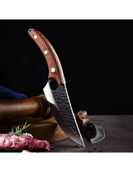 Juego de cuchillos de cocina forjados KNIFAST 6 piezas acero