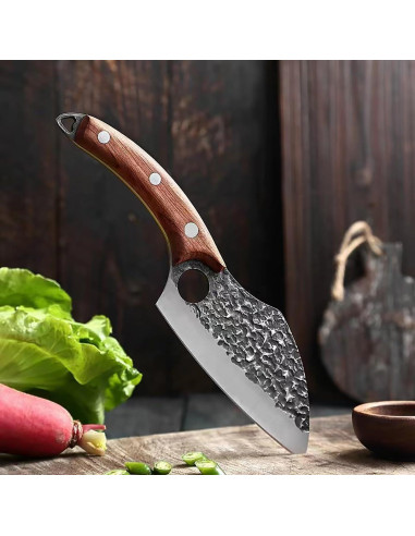 Juego de cuchillos de cocina forjados KNIFAST 6 piezas acero