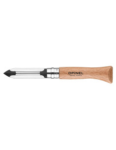 Pelador Plegable Opinel No.6 - Cuchillo de Cocina para Camping