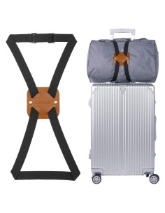 Correas de Equipaje Ajustables Lapinchen Marrón 150kg
