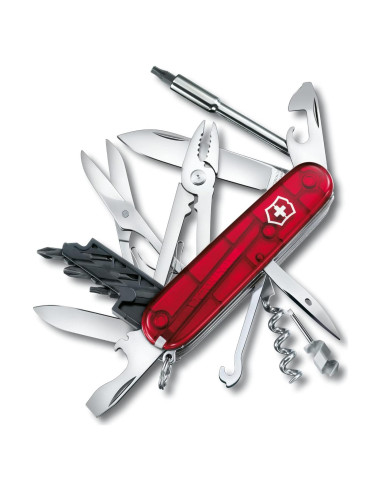 Cuchillo de Bolsillo Victorinox CyberTool M 32 Funciones 91mm Rubí
