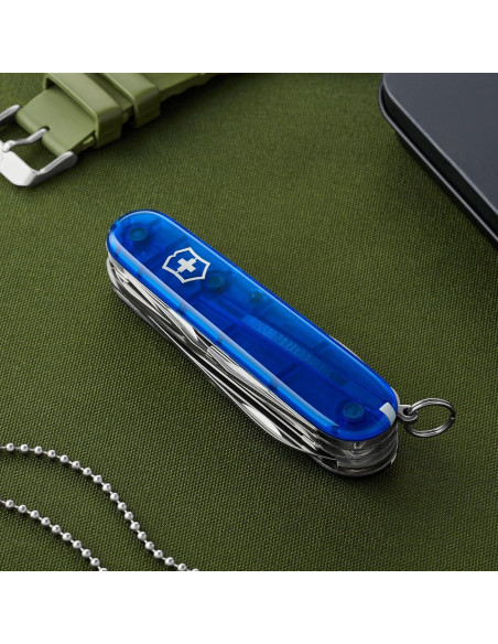 Cuchillo de bolsillo Victorinox Huntsman Azul 15 funciones