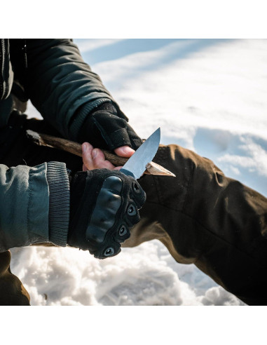 Cuchillo Plegable de Supervivencia Holtzman La Salvaje 16.36cm