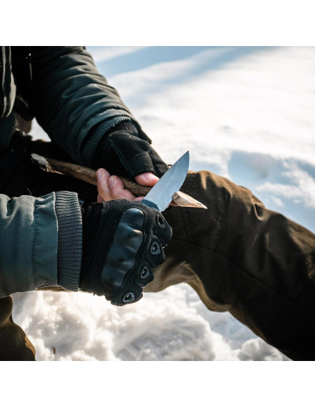 Cuchillo Plegable de Supervivencia Holtzman La Salvaje 16.36cm