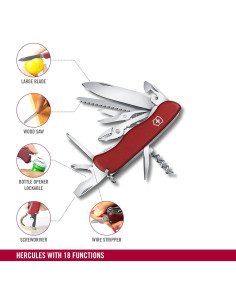Cuchillo Suizo Victorinox Héroes 18 Funciones Rojo 2