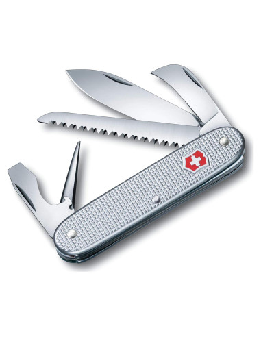 Cuchillo Suizo Victorinox 7 Funciones Alox 93mm Gris