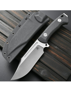 Cuchillo Fijo Sitivien ST20 Acero N690 8mm Mango G10 Plata 2