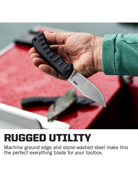 Cuchillo de Supervivencia SOG Ace con Funda Negra 21.8 cm