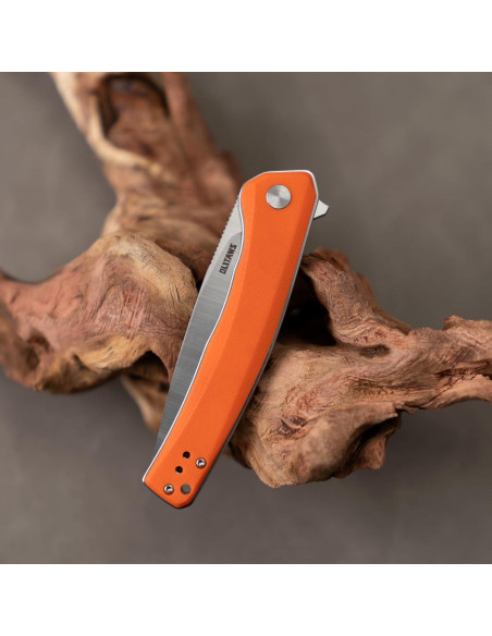 Cuchillo Plegable OLITANS G066 8.89 cm Hoja D2 Mango G10