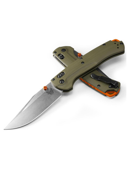 Cuchillo de Caza Benchmade Taggedout 15536 G10 Verde OD