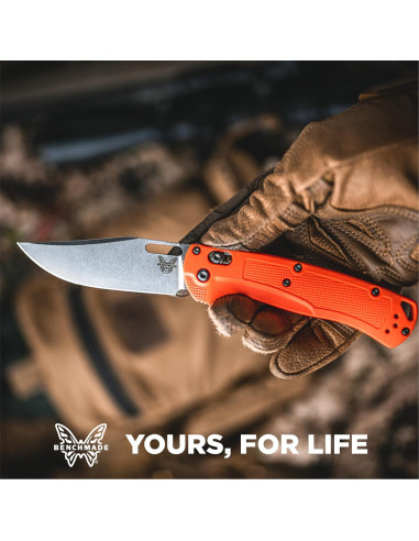 Cuchillo de Caza Benchmade Taggedout 15536 G10 Verde OD