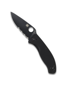 Cuchillo Plegable Spyderco Tenacious 8Cr13MoV 8.61 cm Negro