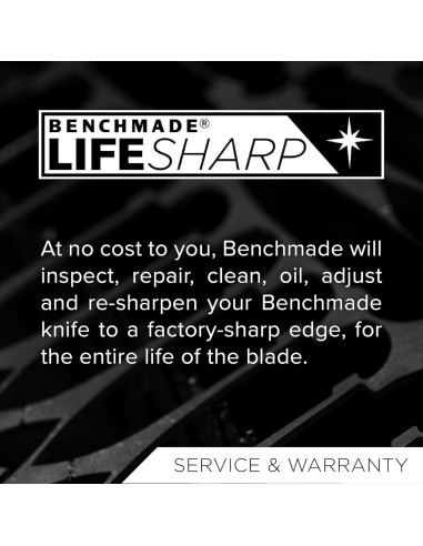 Cuchillo Mini Boost 595 Benchmade, Hoja Punta Caída, 7.90cm