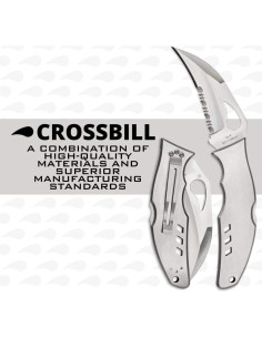 Cuchillo Spyderco Byrd Crossbill Hoja Hawkbill 8.26 cm 2