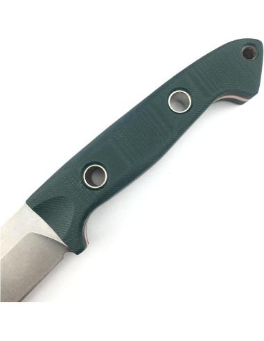 Cuchillo de Caza HUAAO Buschcrafter 162 23.1 cm con Funda