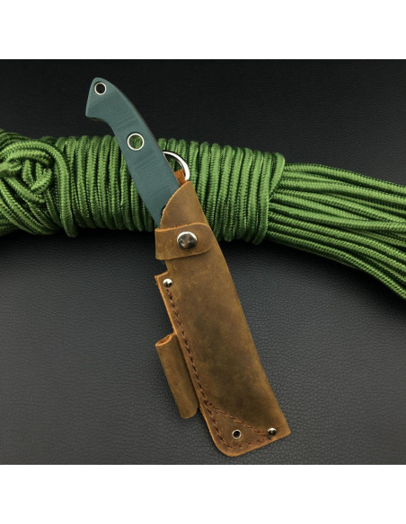 Cuchillo de Caza HUAAO Buschcrafter 162 23.1 cm con Funda Cuchillo de Caza HUAAO Buschcrafter 162 23.1 cm con Funda