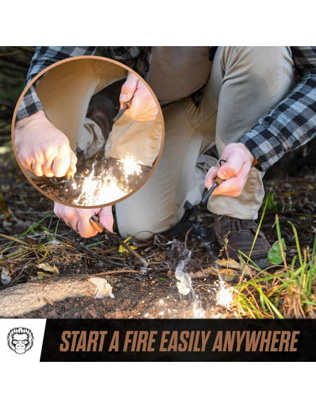 Cuchillo de Supervivencia Holtzman's Gorilla Bushwhacker 28.5cm Cuchillo de Supervivencia Holtzman's Gorilla Bushwhacker 28.5cm