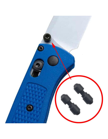 4 Tornillos de Reemplazo para Cuchillos Plegables CHENJIN Negro