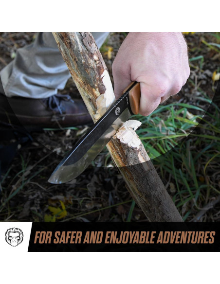 Cuchillo de Supervivencia Holtzman's Gorilla Bushwhacker 28.5cm Cuchillo de Supervivencia Holtzman's Gorilla Bushwhacker 28.5cm