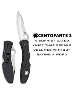 Cuchillo Plegable Spyderco Centofante 3 Acero VG-10 79.8mm 2