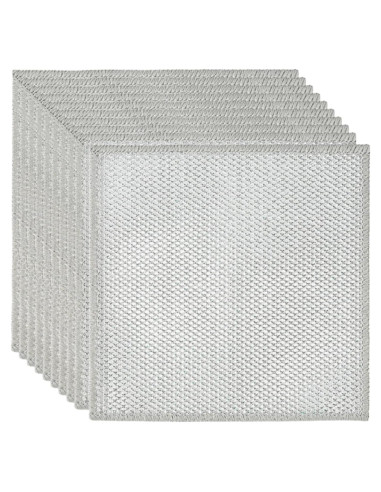 10 Trapos de Lavado de Platos de Alambre XBUYTO Gris