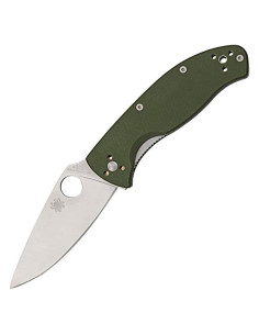 Cuchillo Plegable Spyderco Tenacious Verde 8Cr13MoV 11.1 cm