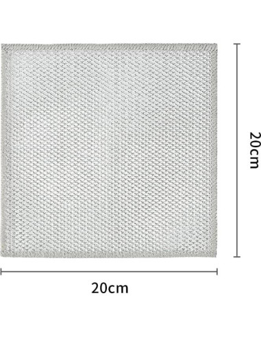 10 Trapos de Lavado de Platos de Alambre XBUYTO Gris