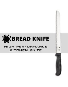 Cuchillo de Pan Spyderco K01 con Hoja de Acero Inoxidable 26 cm 2