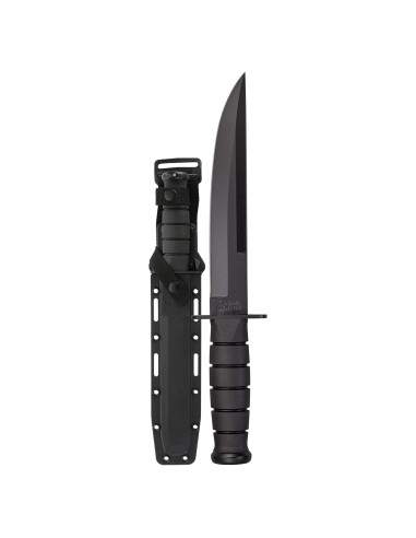 Cuchillo KA-BAR 1266 Tanto 20.32 cm Acero al Carbono Negro