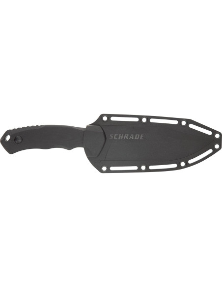 Cuchillo Fijo Schrade G10 Negro 25.4 cm Punta Caída AUS-8 Cuchillo Fijo Schrade G10 Negro 25.4 cm Punta Caída AUS-8