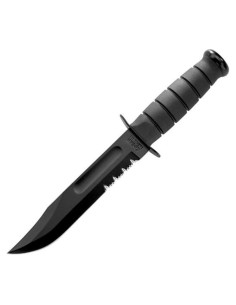 Cuchillo de Combate KA-BAR KA1214-BRK 7" Acero Negro