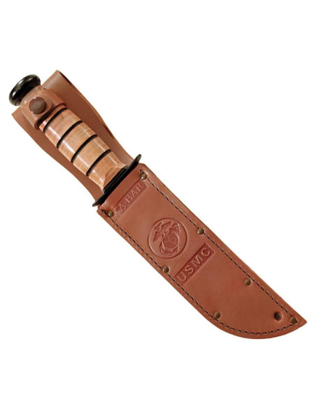 Funda de Cuero KA-BAR 1217I para Cuchillos de 17.78 cm