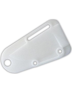 Cuchillo ESEE Izula Púrpura con Funda Blanca 6.35 cm 2