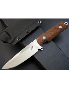 Cuchillo Fijo Eafengrow EF131 de Acero DC53 y Mango de Micarta 2