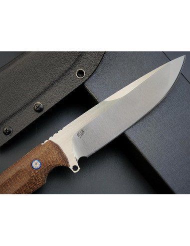 Cuchillo Fijo Eafengrow EF131 de Acero DC53 y Mango de Micarta