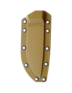 Cuchillo ESEE-4 Serrado Marrón con Funda Negra 22.86 cm 2