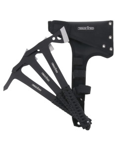 Hachas de Lanzamiento Cold Steel 10.75" con Funda Nylon 3pk