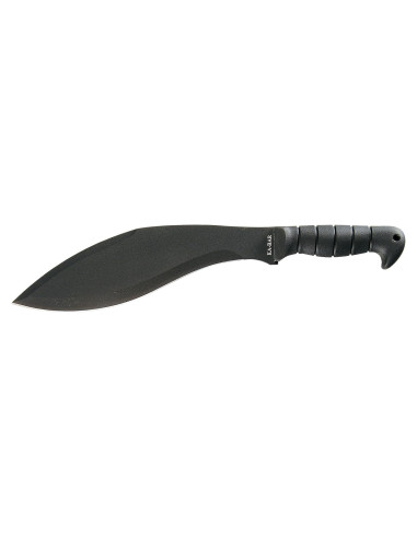 Machete Kukri KA-BAR 11.5" (29.2 cm) Hoja Negra con Funda
