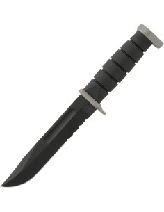 Cuchillo de Combate Ka-Bar 1281 D2 Fijo Serrado 17.78 cm 2