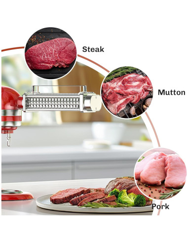 Ablandador de carne Kitchenaid GVODE 0.91 kg acero inoxidable