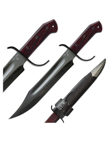 Cuchillo Bowie Honshu Historic Forge 45 cm Acero al Carbono