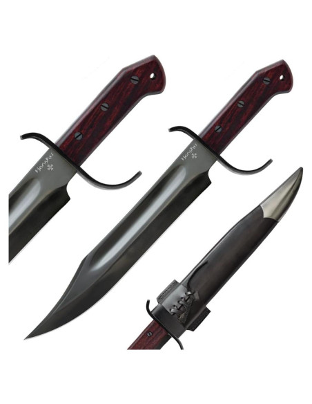 Cuchillo Bowie Honshu Historic Forge 45 cm Acero al Carbono