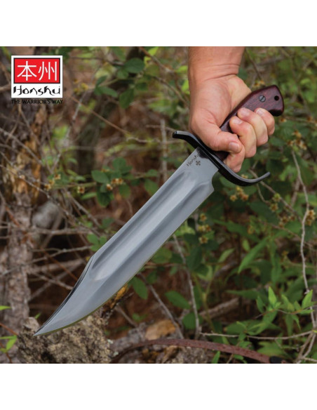 Cuchillo Bowie Honshu Historic Forge 45 cm Acero al Carbono