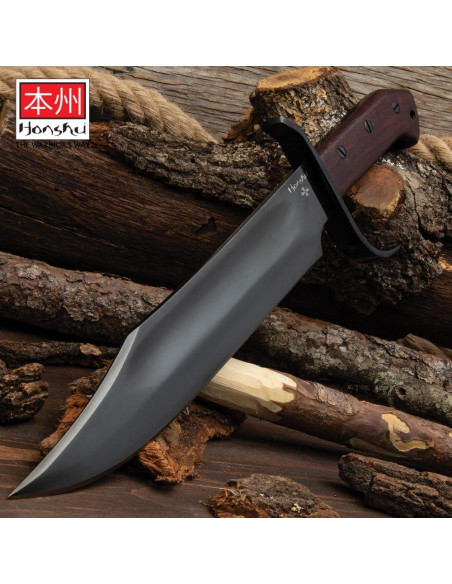 Cuchillo Bowie Honshu Historic Forge 45 cm Acero al Carbono