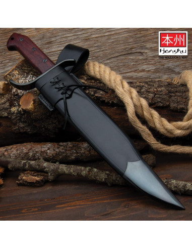 Cuchillo Bowie Honshu Historic Forge 45 cm Acero al Carbono