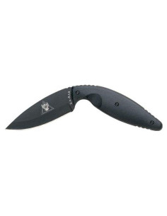 Cuchillo de Aplicación Ka-Bar TDI Negro Bisel Estándar 15 cm