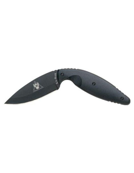 Cuchillo de Aplicación Ka-Bar TDI Negro Bisel Estándar 15 cm