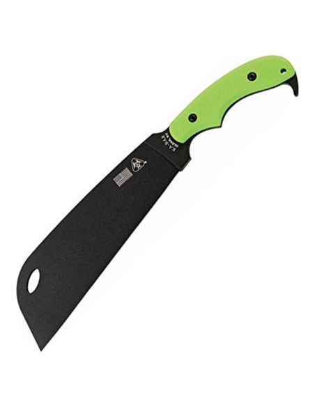Cuchillo KA-BAR Zombie Zomstro 26 cm Verde/Negro